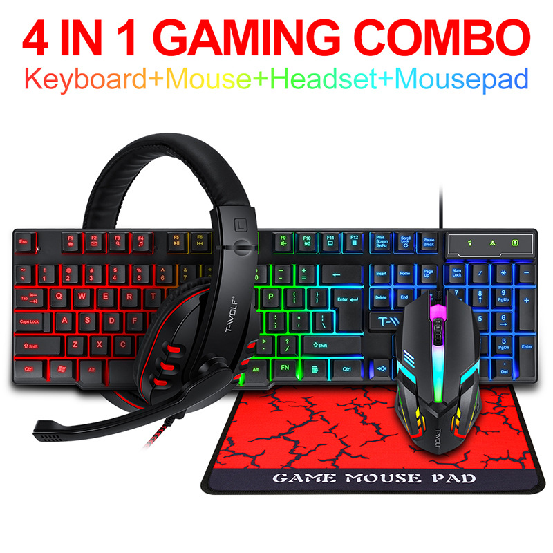 Gaming Keyboard And Mouse For Xbox - Arabic English Keyboard Spanish Russian Arabic