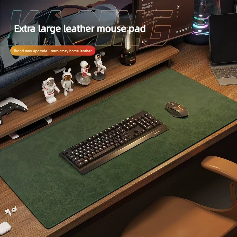 Gaming Keyboard High Ground - Crazy Horse Texture Pu Mousepad Portable