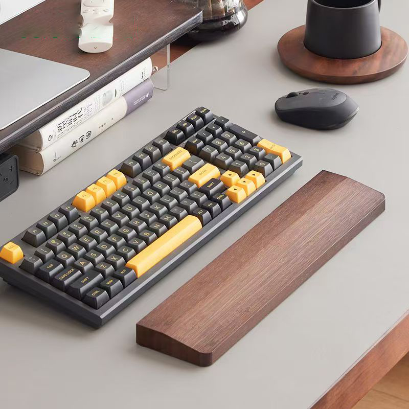 For Mechanical Keyboard Bamboo - Wrist Rest Wood recension och pris
