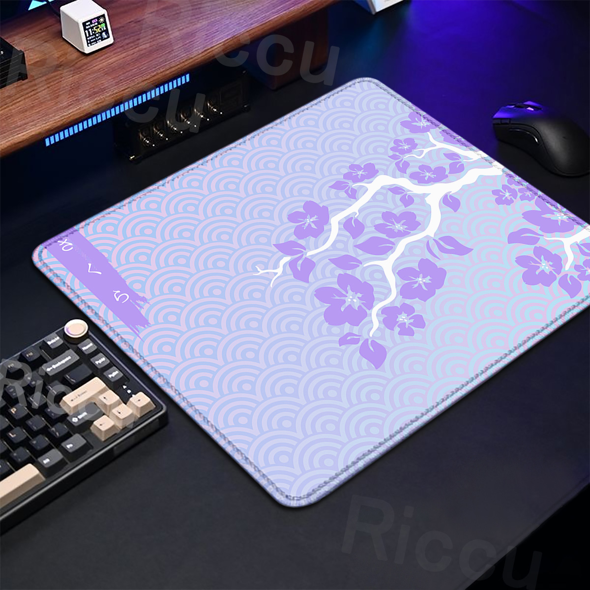 Purple Sakura Table Pad Gaming - Gaming Keyboard Brand recension och pris