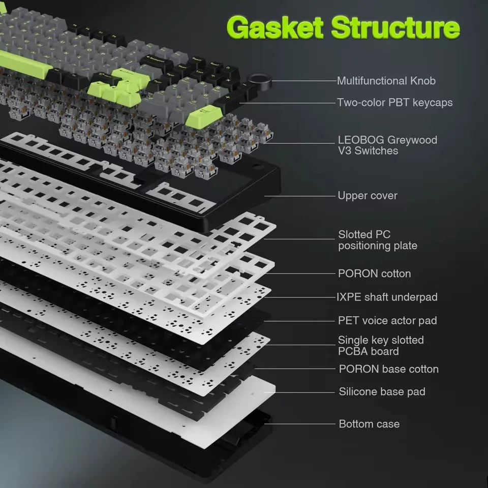 AULA F99PRO Gaming Mechanical  - Gaming Keyboard Hot Swappable recension och pris