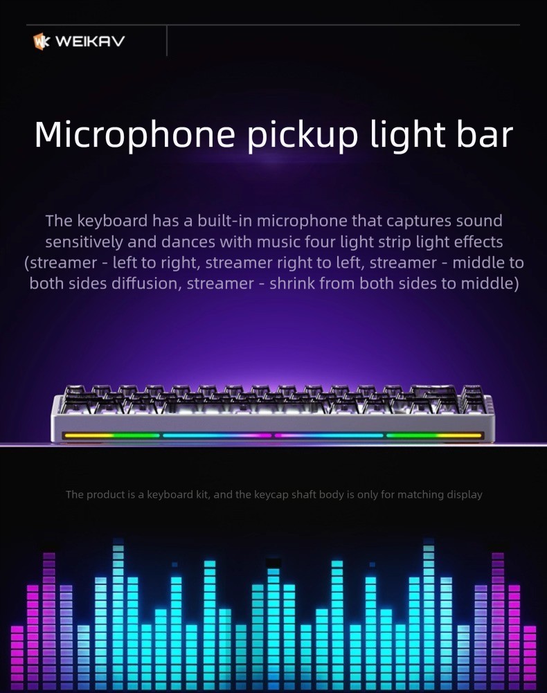 NEW WEIKAV Nut65 Aluminum Allo - Gaming Keyboard Hot Swappable recension och pris