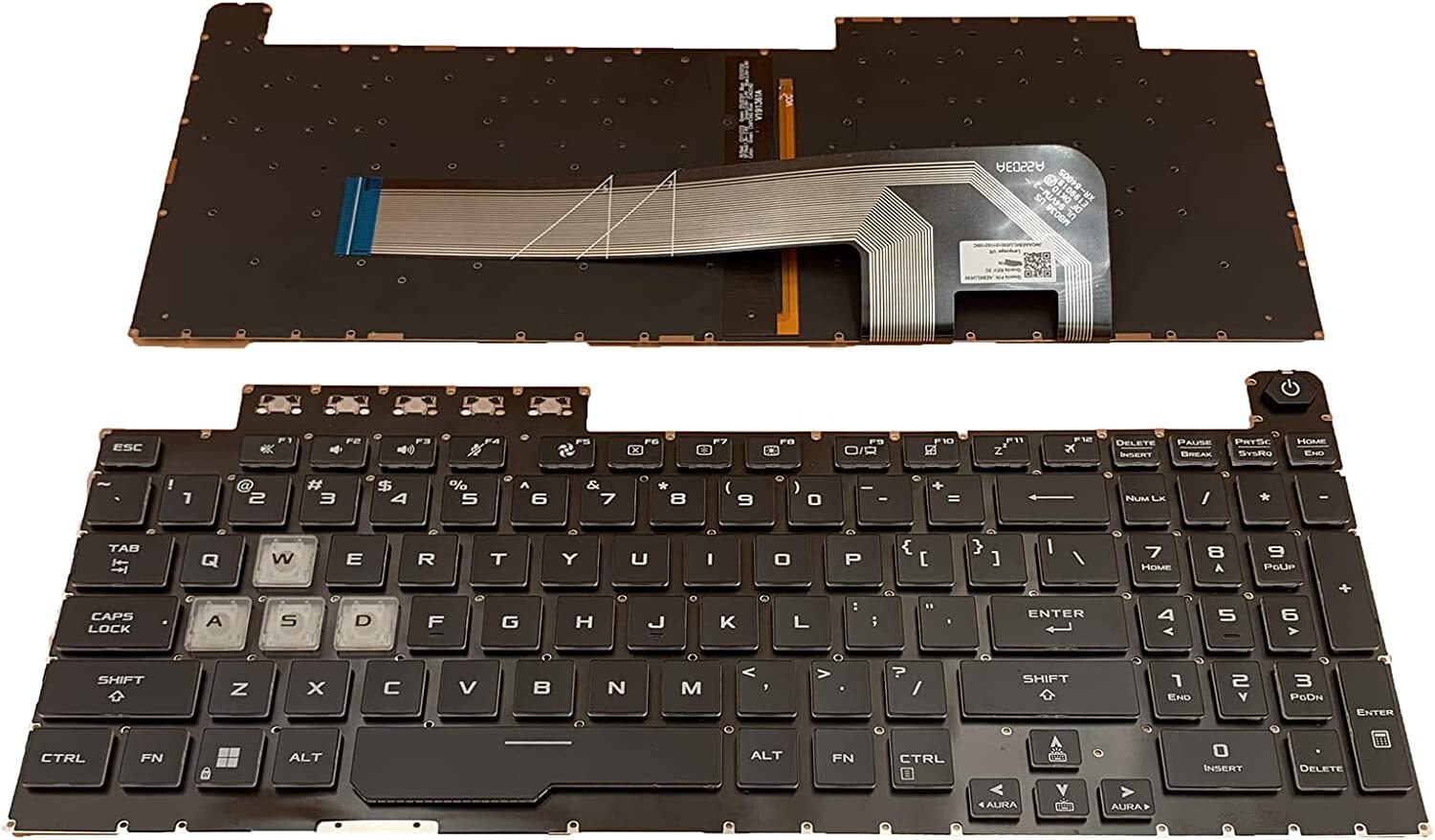 New for Asus TUF Gaming F17 FX - Gaming Keyboard Asus recension och pris