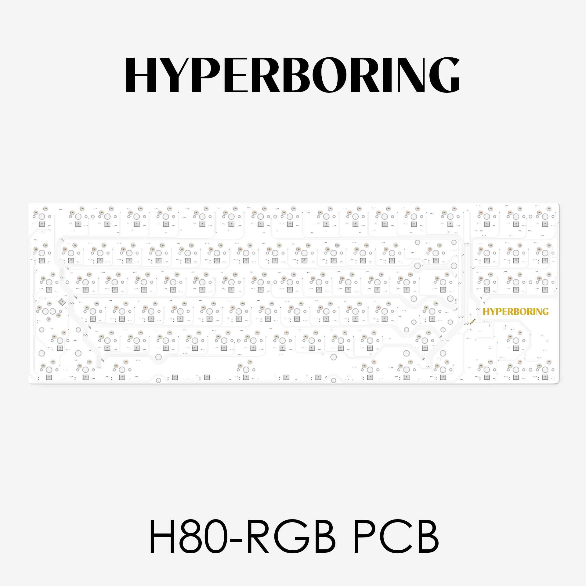 H80 RGB TKL 87 keys Wired Hots - Hot Swap Pcb recension och pris