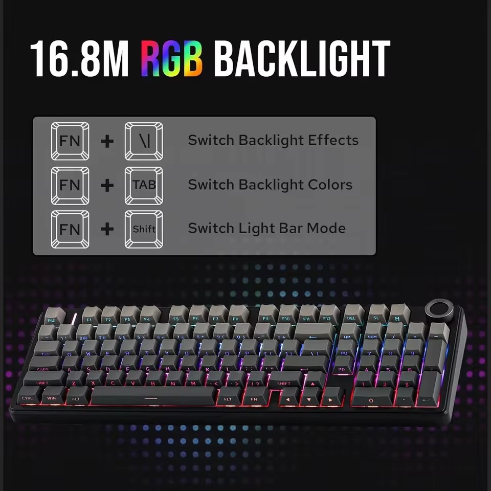 AULA F99PRO Gaming Mechanical  - Gaming Keyboard Hot Swappable recension och pris