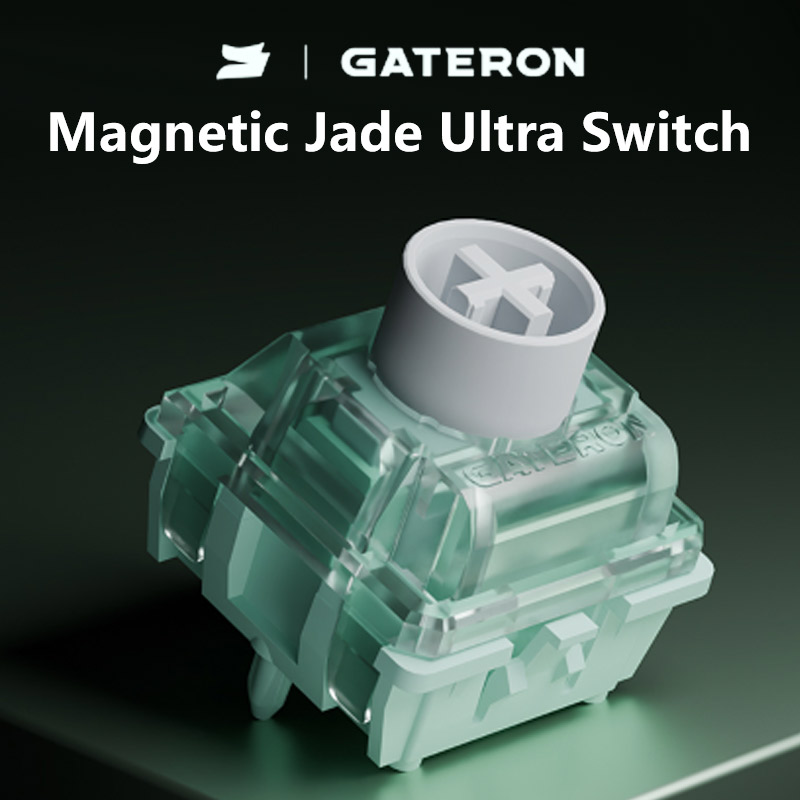 GATERON Magnetic Jade Ultra Sw - Gaming Keyboard Hall Effect Switches recension och pris