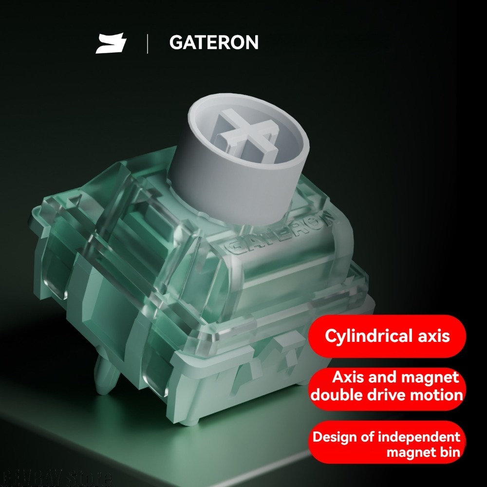 GATERON Magnetic Jade Ultra Sw - Gaming Keyboard Hall Effect Switches recension och pris
