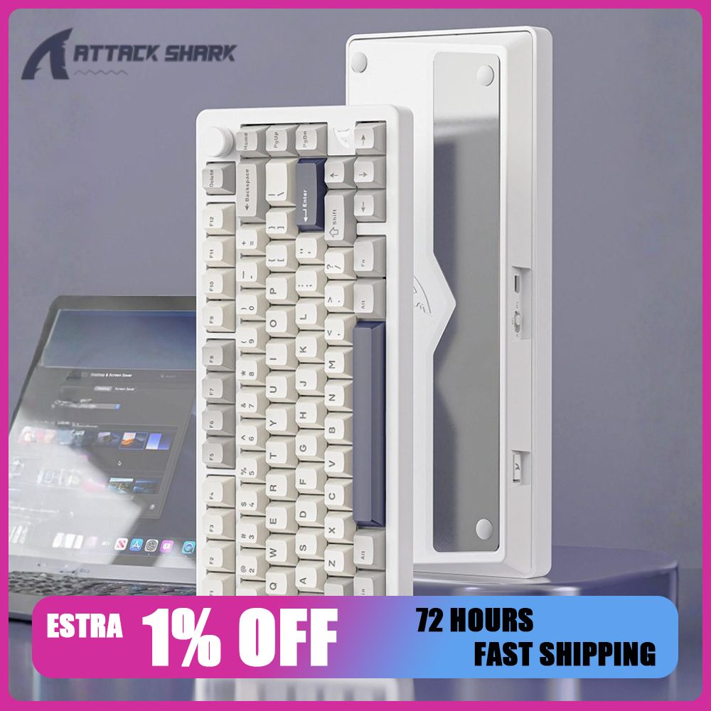 Attack Shark X86 Mechanical Ke - Hot Swap Pcb recension och pris