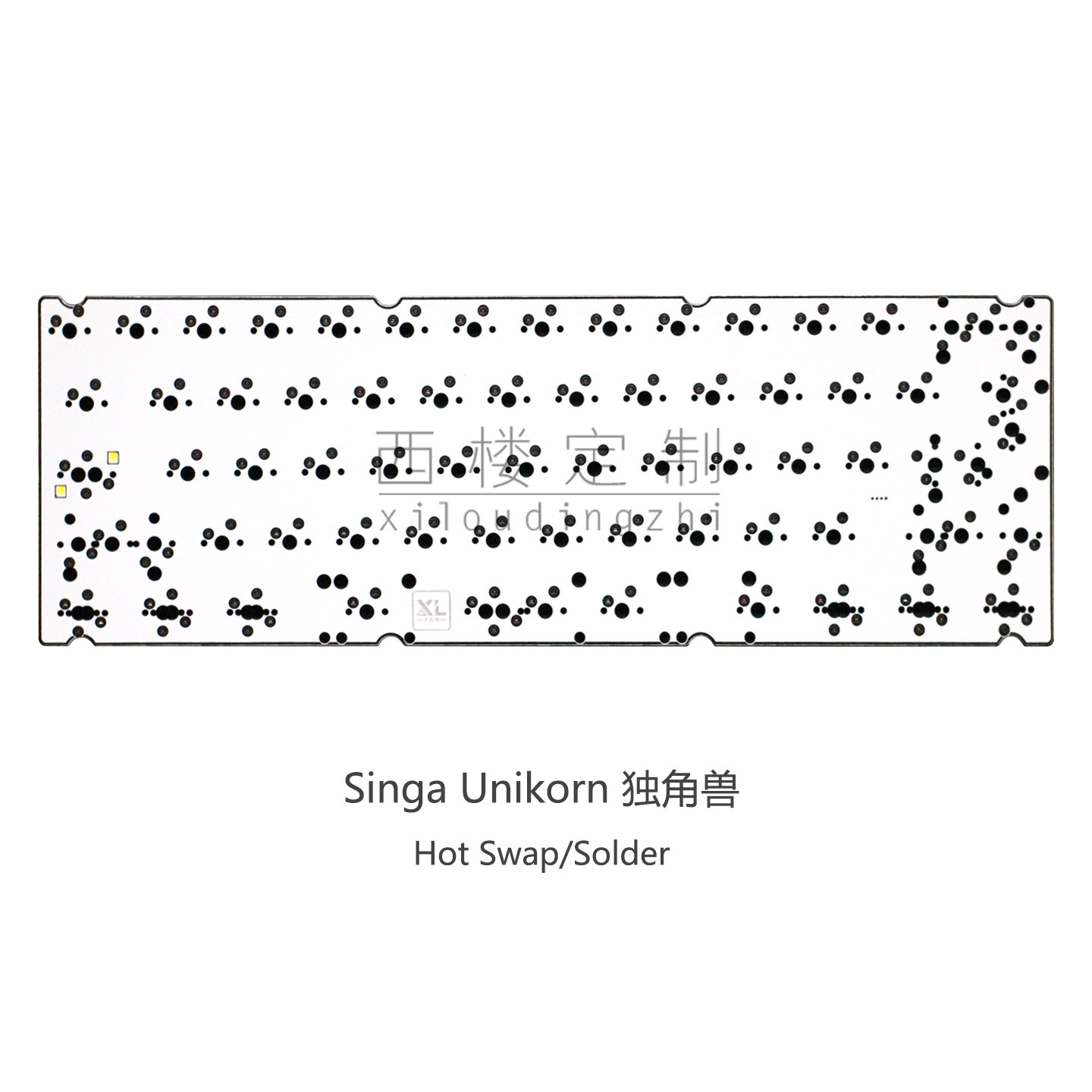 1k PCB 1.6mm compatible with S - Hot Swap Pcb recension och pris