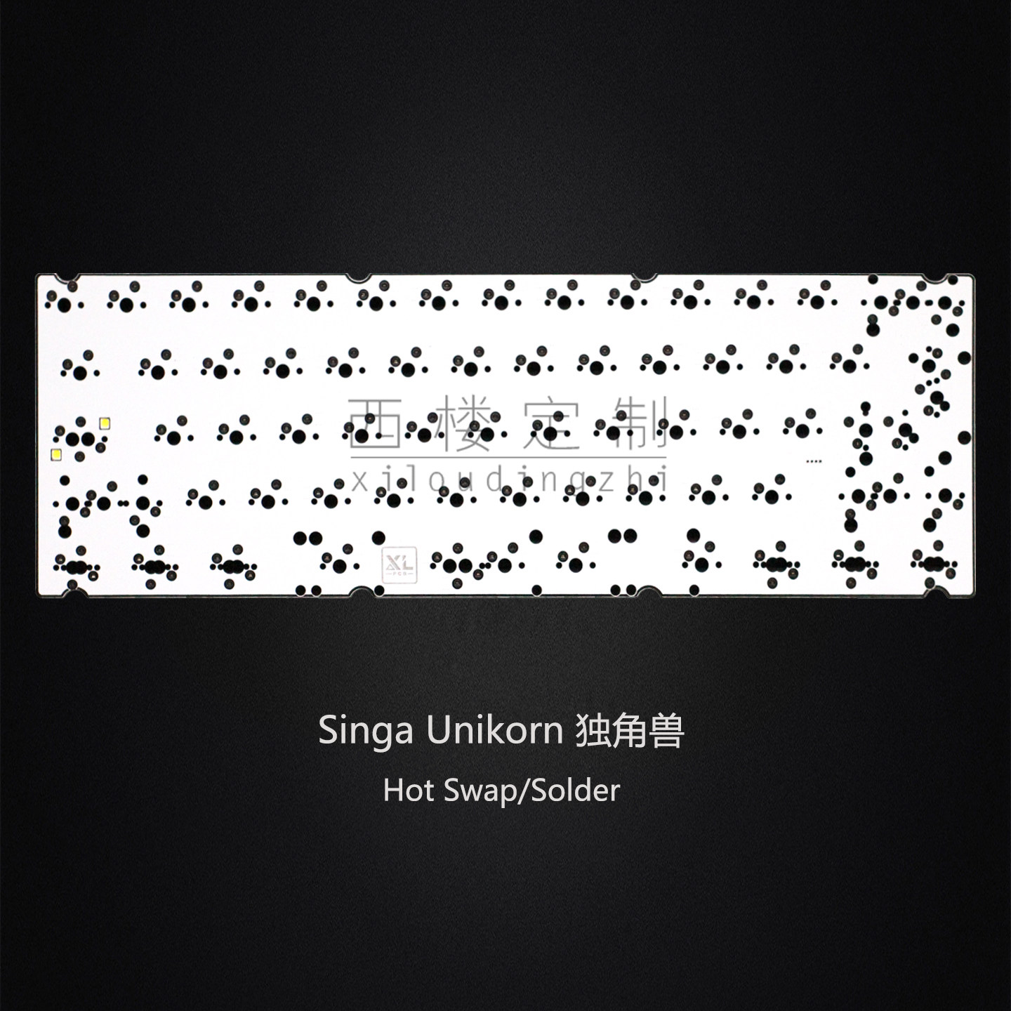 1k PCB 1.6mm compatible with S - Hot Swap Pcb recension och pris
