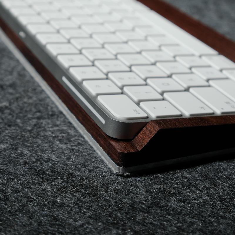Kashcy Walnut Solid Wooden Tra - Wrist Rest Wood recension och pris