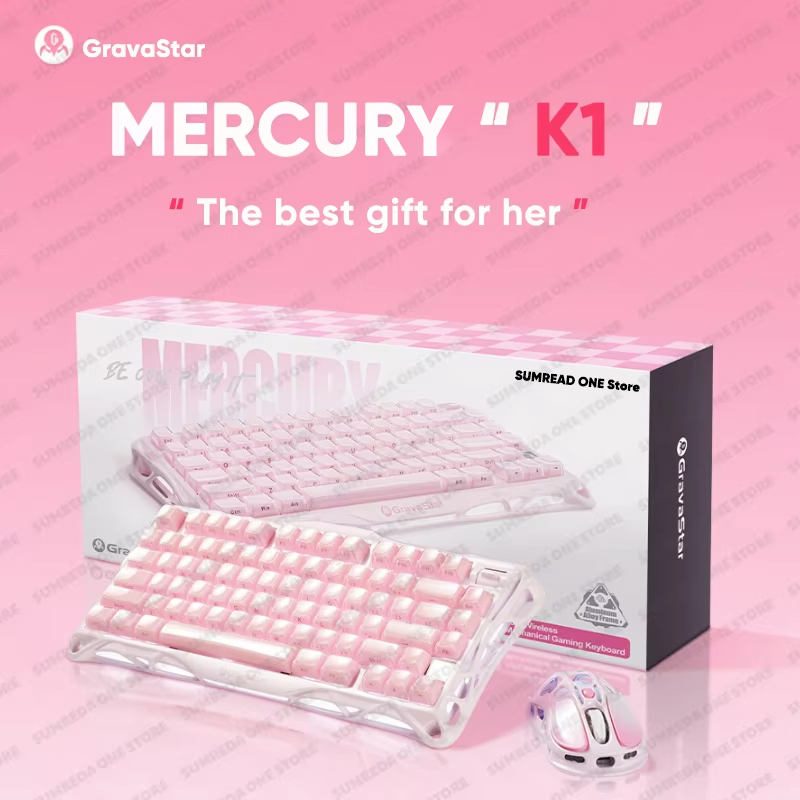 Grava Star Mercury K1 Wireless - Gaming Keyboard Non Mechanical recension och pris
