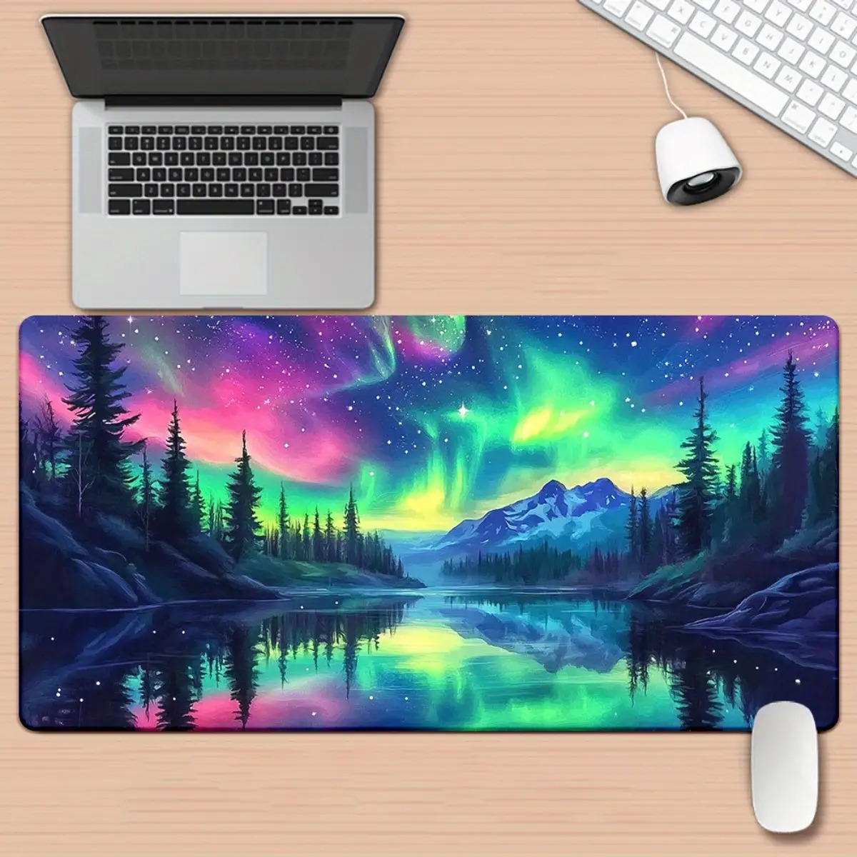 Brand Colorful Wave Print Mous - Gaming Keyboard Brand recension och pris