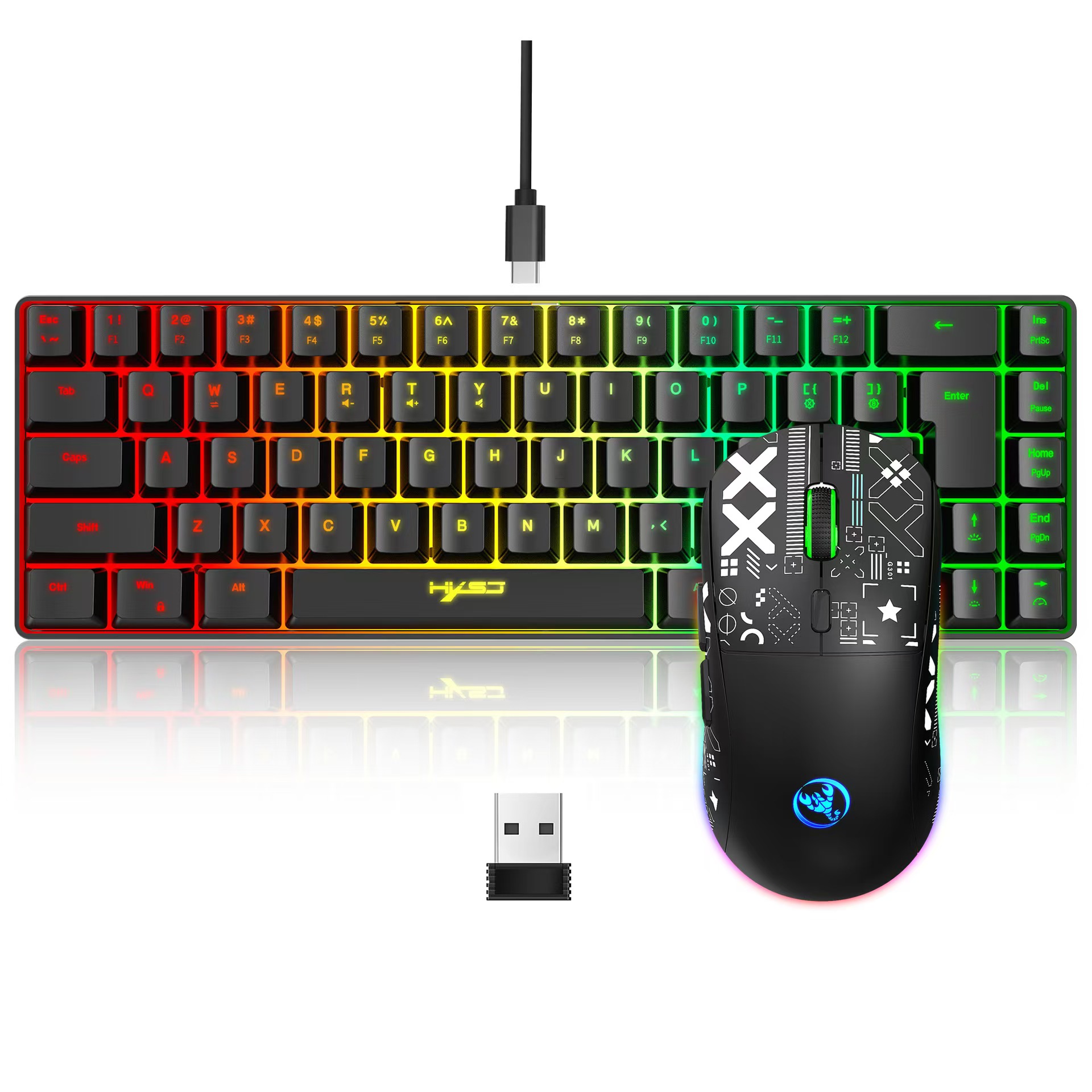 60% gaming Keyboard and mouse  - Gaming Keyboard And Mouse For Xbox recension och pris