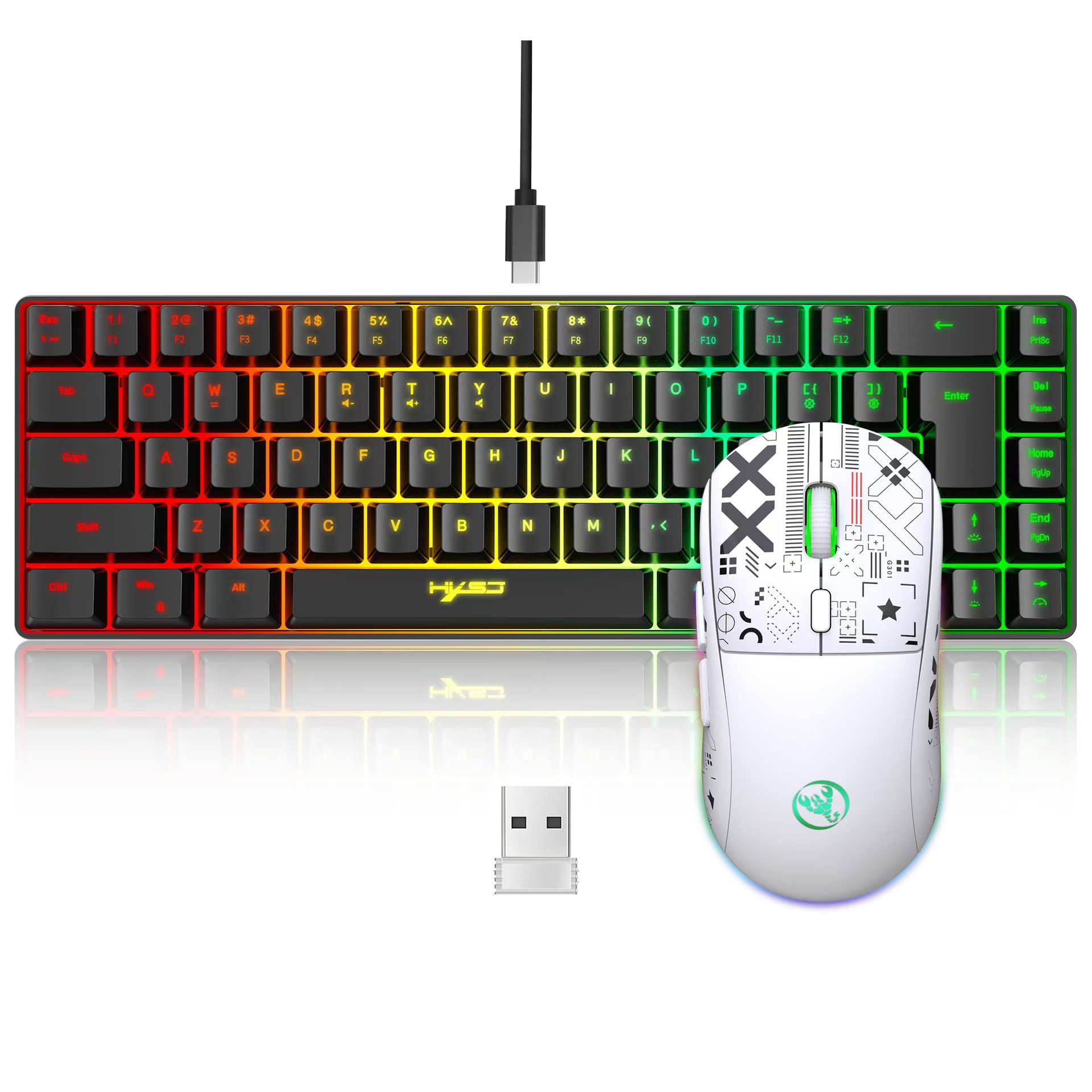 60% gaming Keyboard and mouse  - Gaming Keyboard And Mouse For Xbox recension och pris