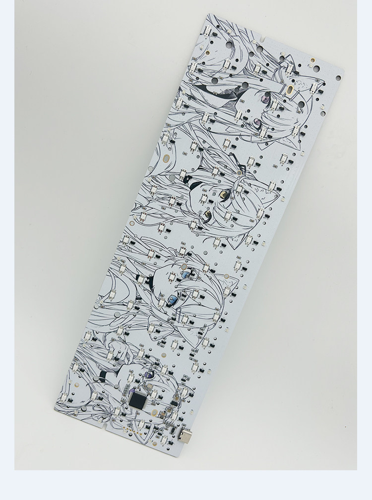 Hall Effect keyboard pcb colou - Hot Swap Pcb recension och pris
