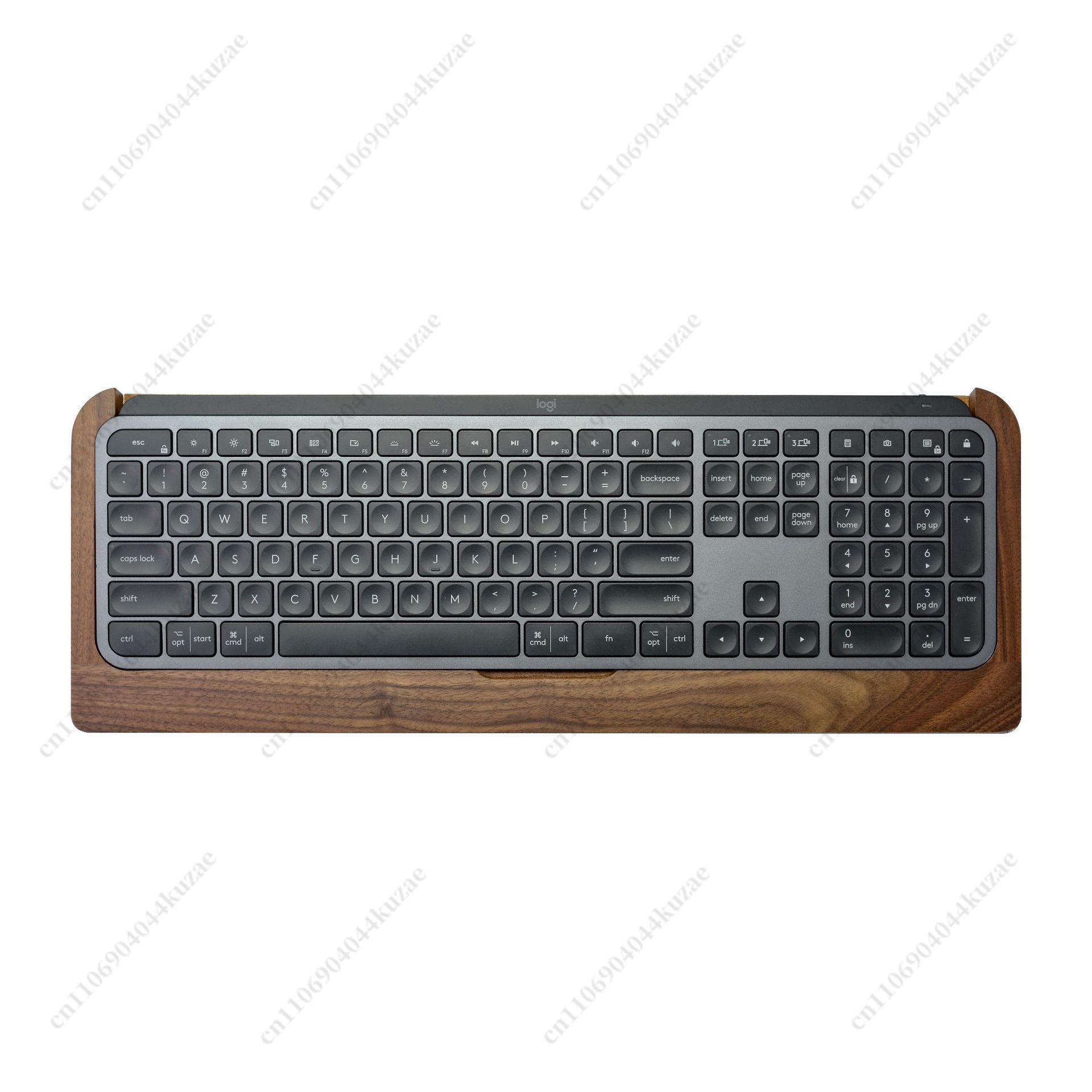 Solid Wood Keyboard Tray with  - Wrist Rest Wood recension och pris