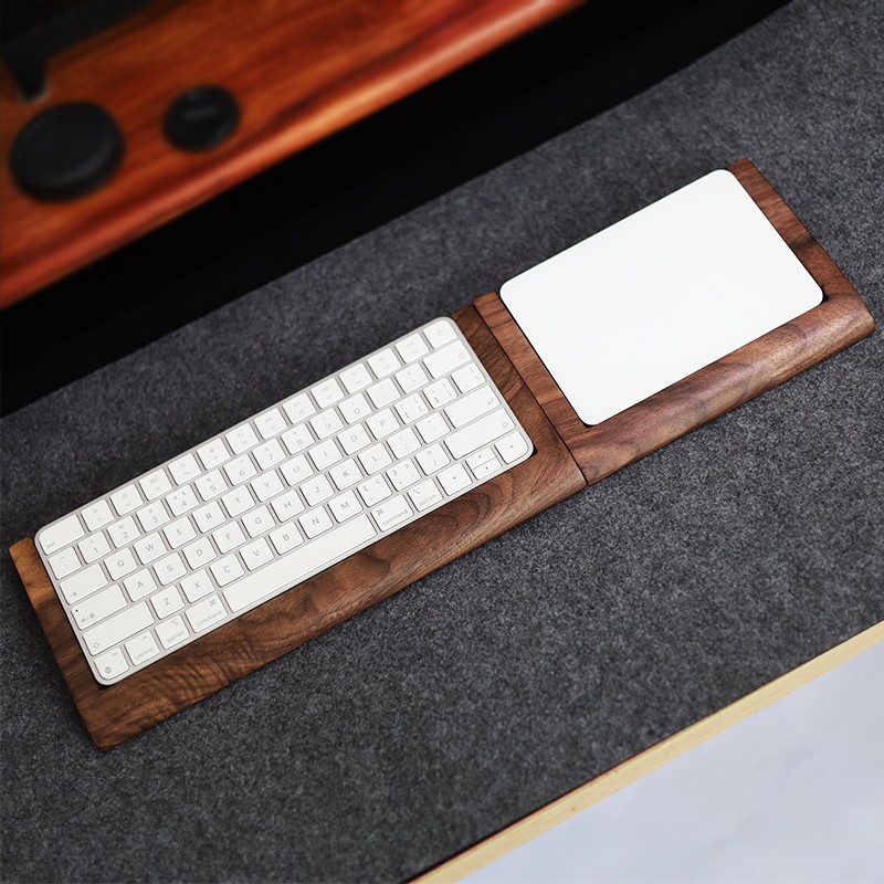 2 in 1 Walnut Solid Wooden Tra - Wrist Rest Wood recension och pris