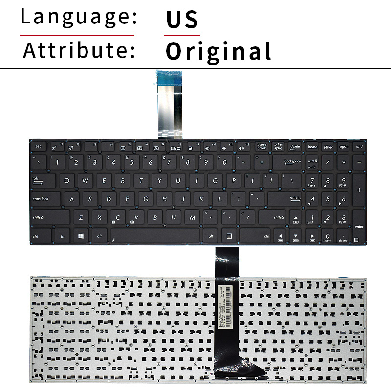 US/RU/Russian Laptop Keyboard  - Gaming Keyboard Asus recension och pris