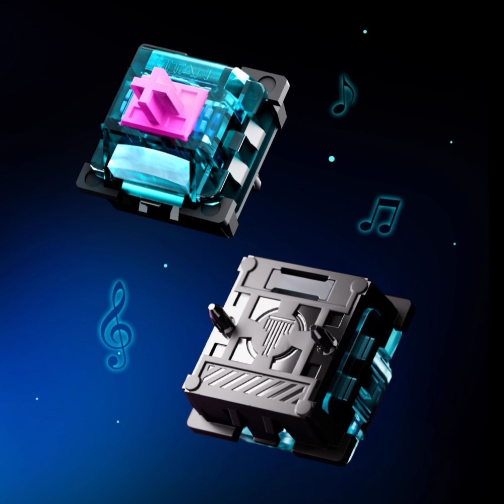 Titan Nation Magnetic Switch R - Gaming Keyboard Hall Effect Switches recension och pris