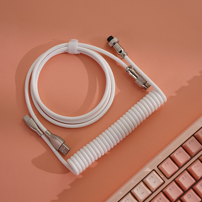 Type C USB Aviator Coiling Cab - Gaming Keyboard Extension recension och pris