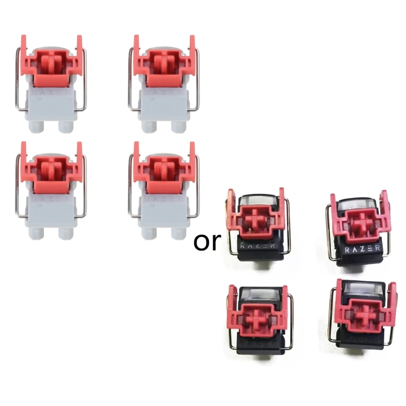 4Pcs V2 Slient Liner Red Optic - Gaming Keyboard Hot Swappable recension och pris