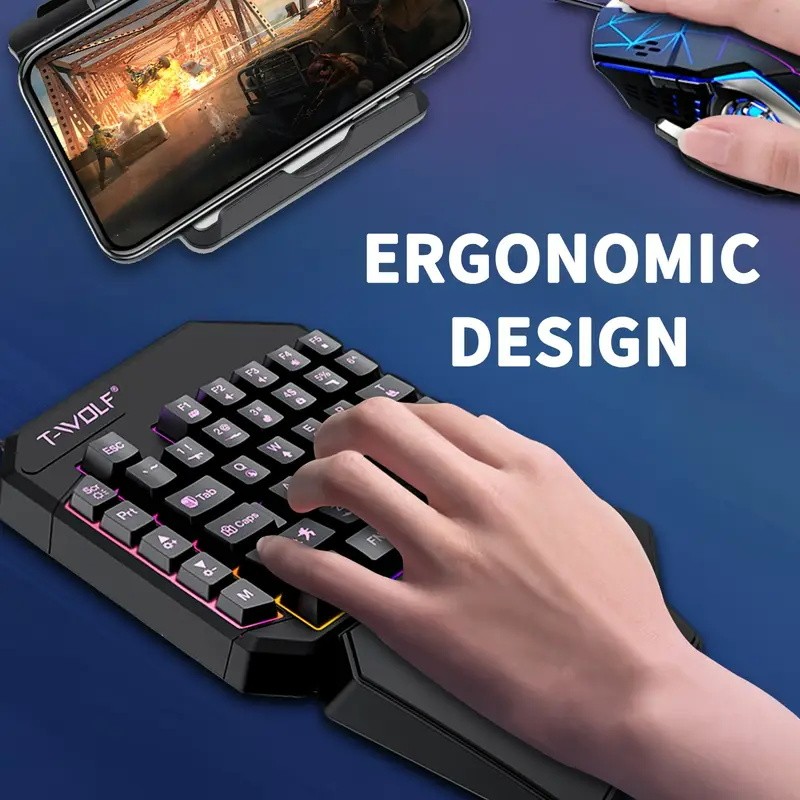 FocusOnPC TF900 2-in-1 Mobile  - Gaming Keyboard Extension recension och pris