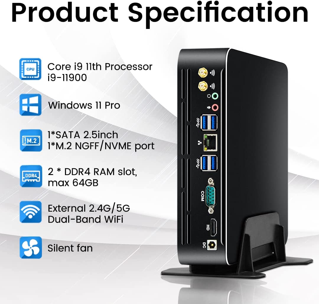 Partaker 11th Gen Intel Mini P - Intel Cpu Core I7 recension och pris