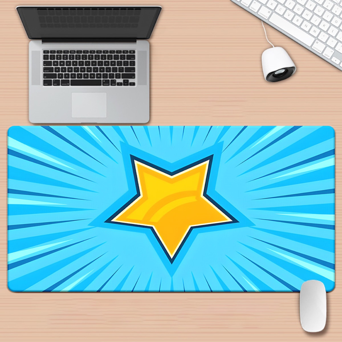 Brand Star Burst Iron Art XXL  - Gaming Keyboard Brand recension och pris