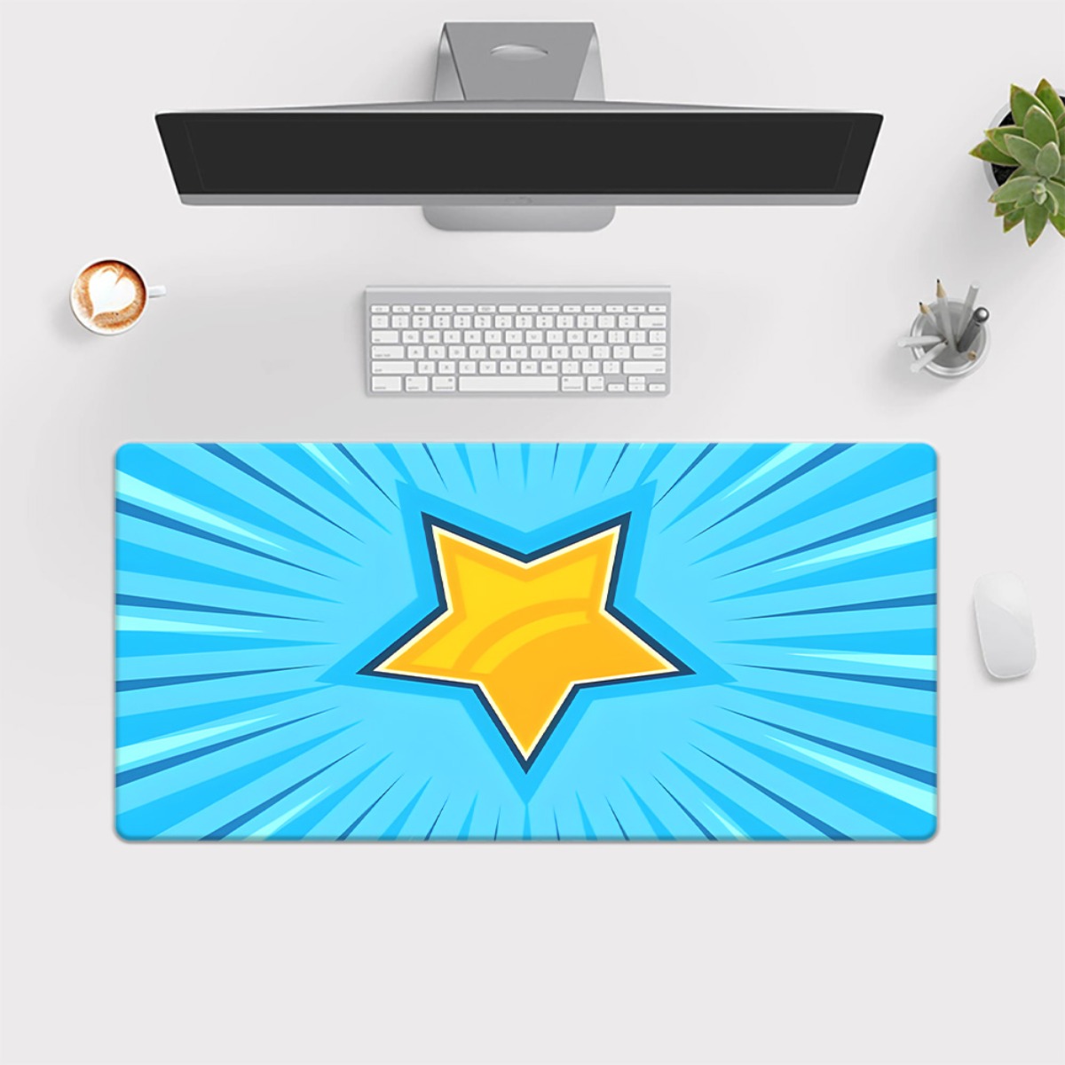 Brand Star Burst Iron Art XXL  - Gaming Keyboard Brand recension och pris