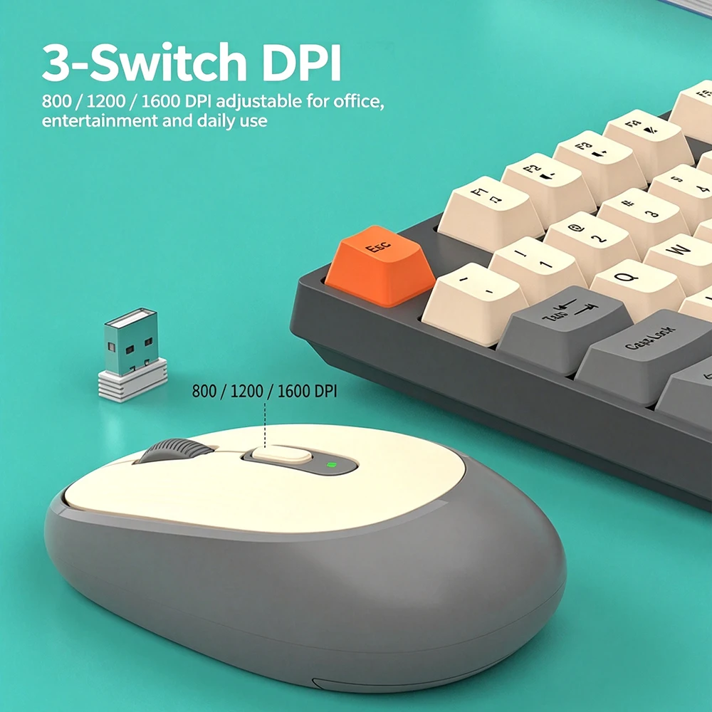 KEBIDUMEI 2.4G Wireless Keyboa - Gaming Keyboard Extension recension och pris