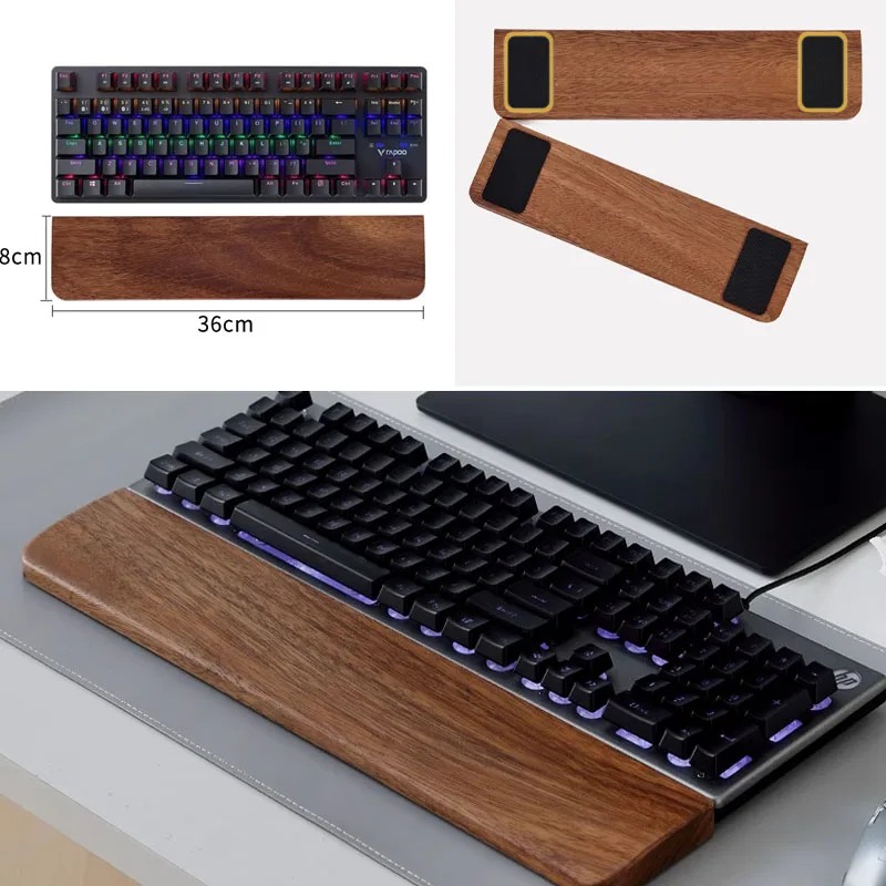 Solid Wood Keyboard Palm Rest  - Wrist Rest Wood recension och pris