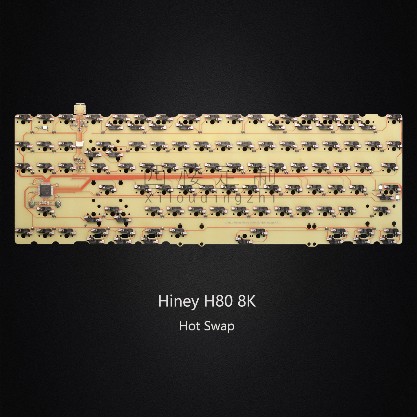8k hotswap PCB Hiney H80 with  - Hot Swap Pcb recension och pris