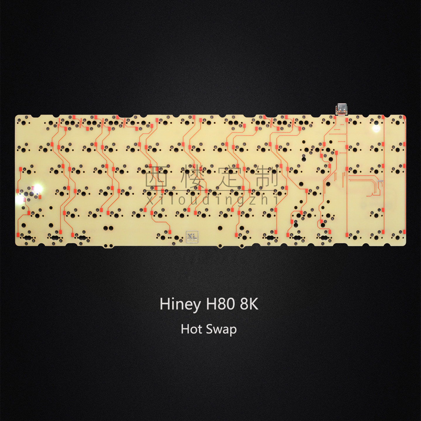8k hotswap PCB Hiney H80 with  - Hot Swap Pcb recension och pris
