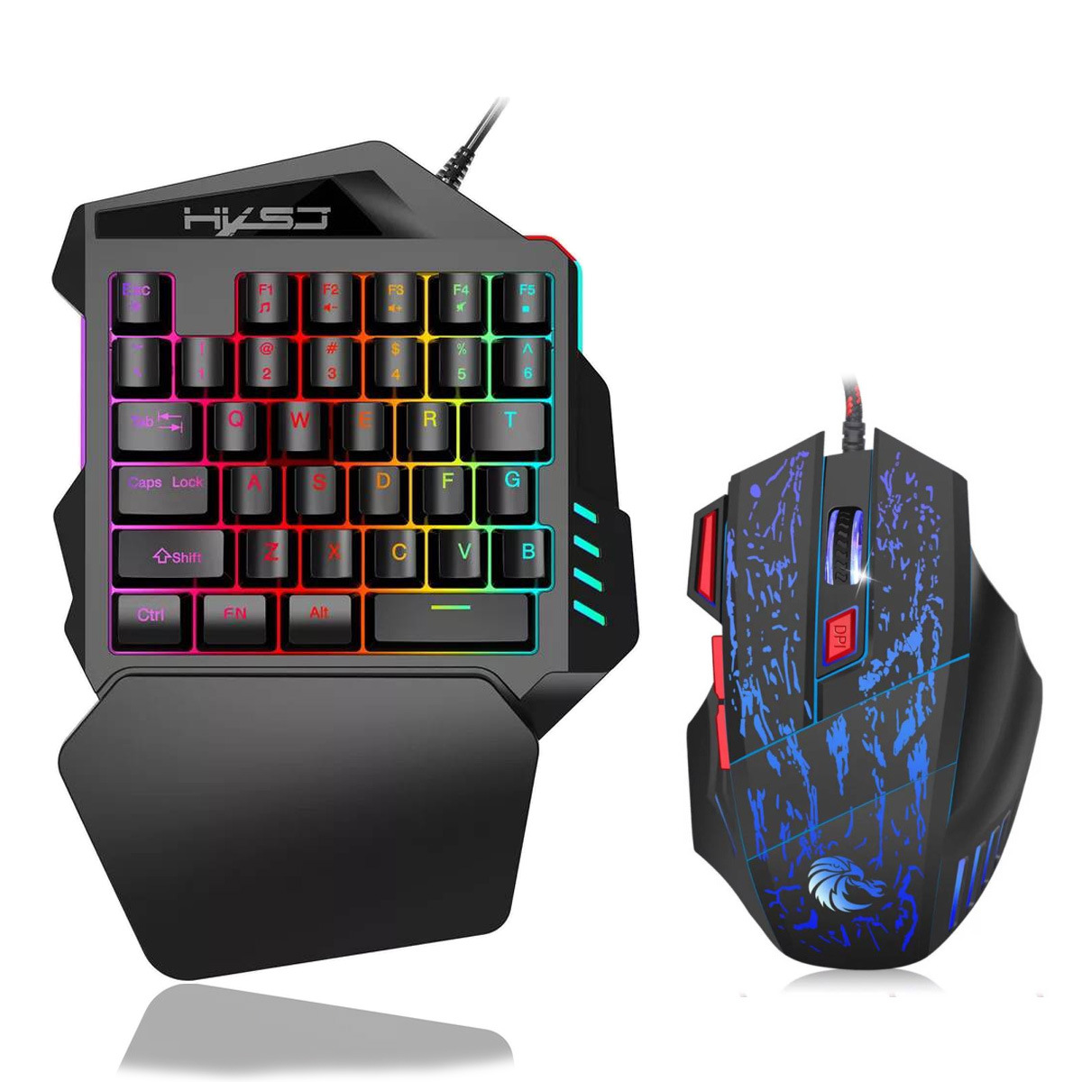 35-key film colorful one-hande - Gaming Keyboard And Mouse For Xbox recension och pris