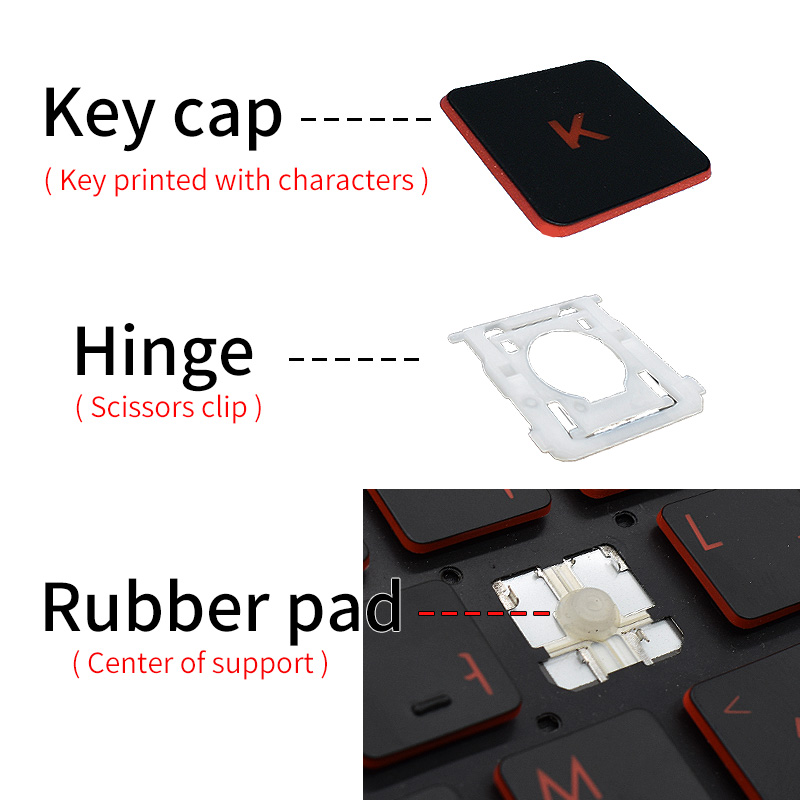 Replacement Keycap Key Cap Rub - Gaming Keyboard Asus recension och pris