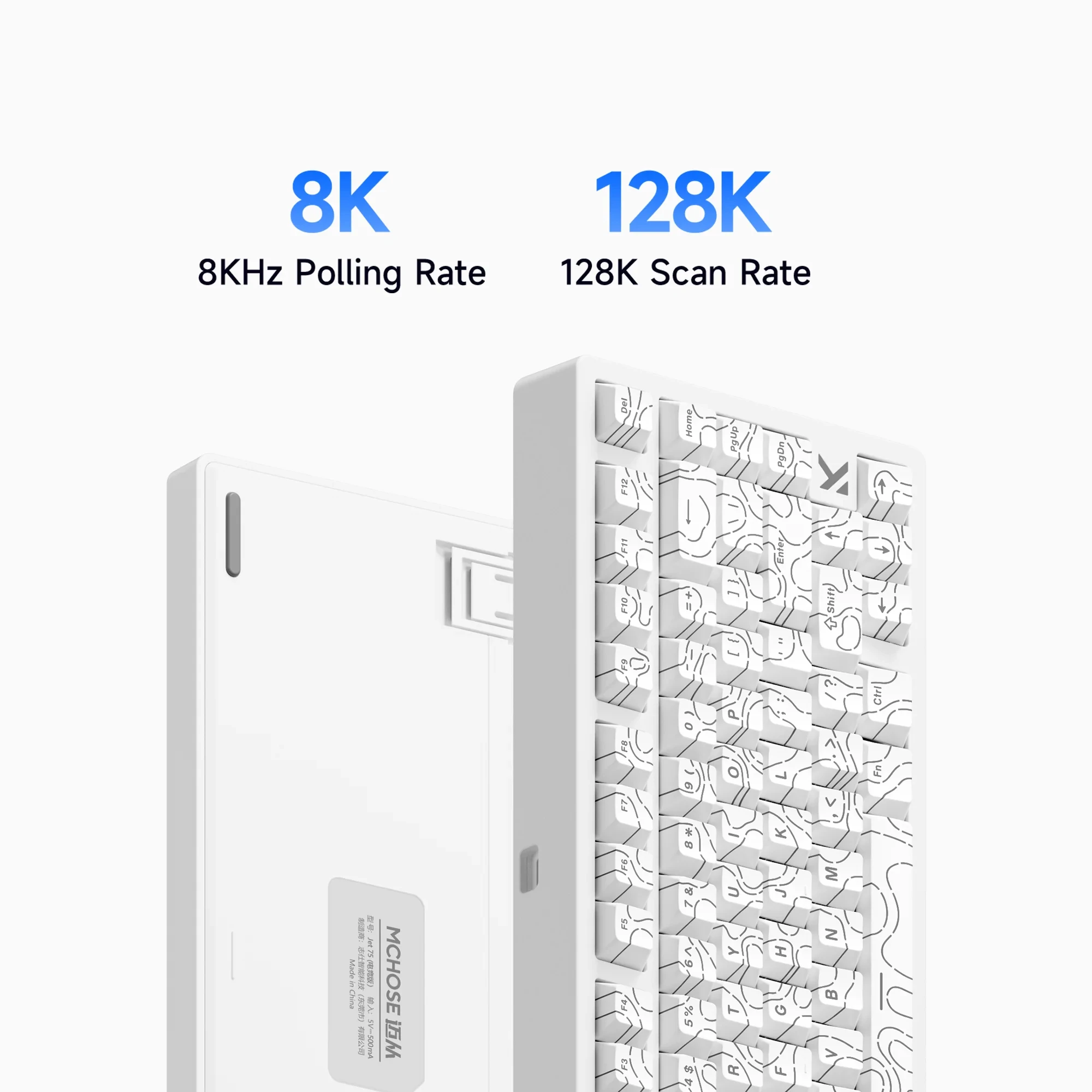 MCHOSE Jet 75 Magnetic Switch  - Gaming Keyboard Hall Effect Switches recension och pris