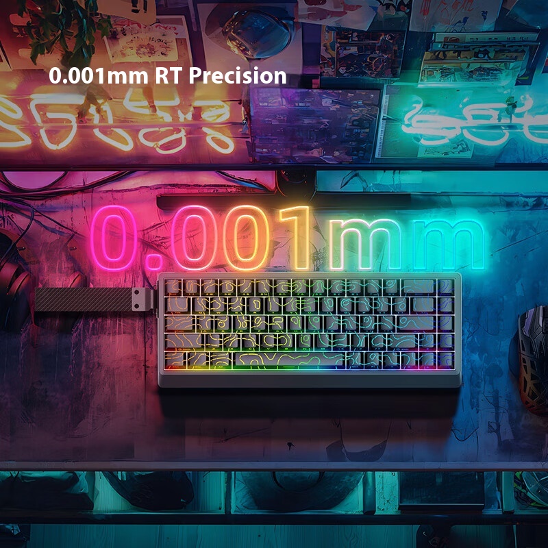 IROK ND68 Pro Gaming Mechanica - Gaming Keyboard Hall Effect Switches recension och pris