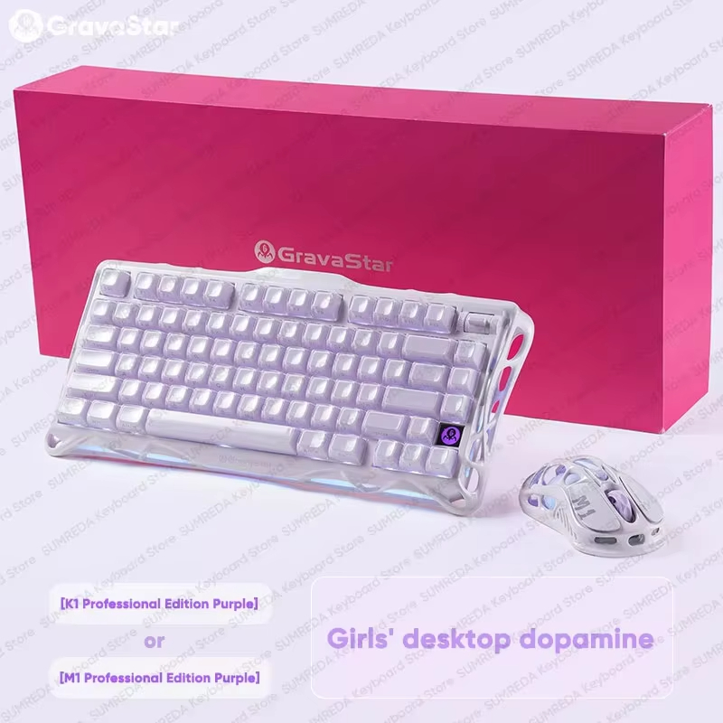 GravaStar M1 M2 Wireless Mouse - Gaming Keyboard Brand recension och pris