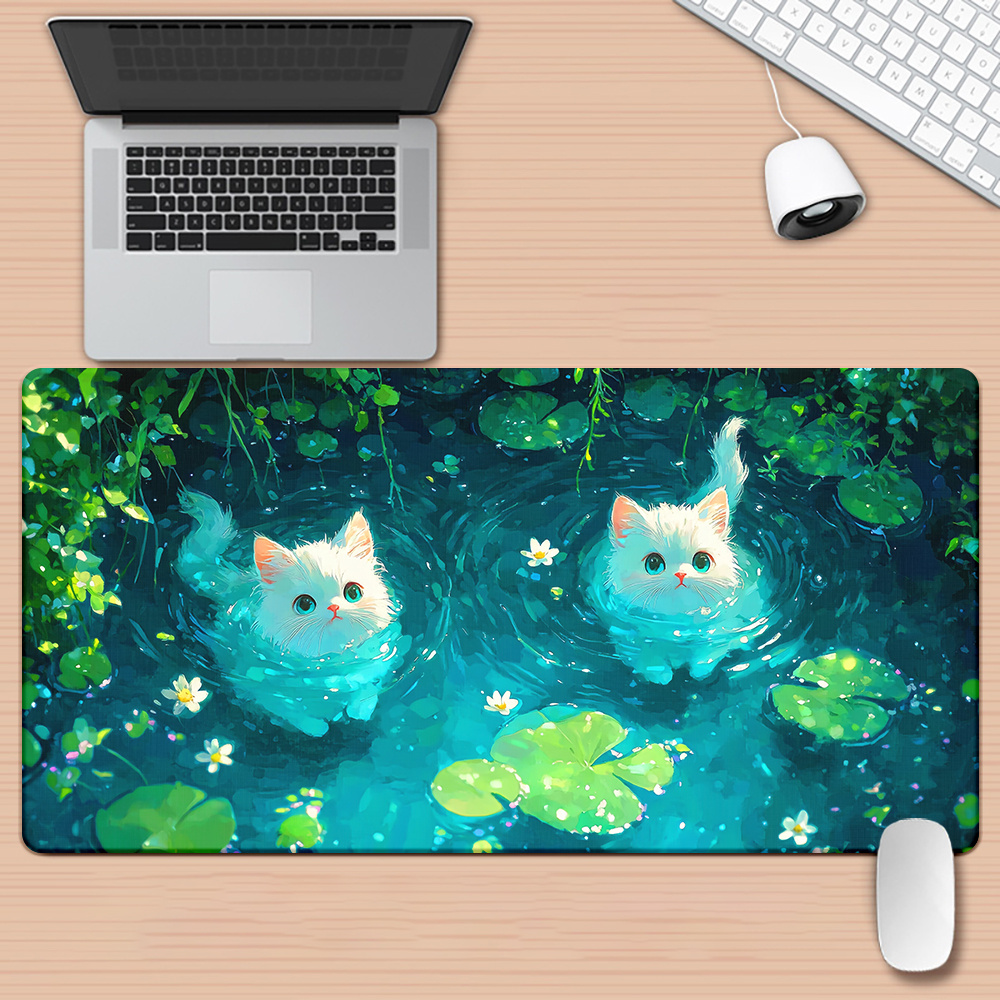 Brand Cute Cat Pond XXL Mousep - Gaming Keyboard Brand recension och pris