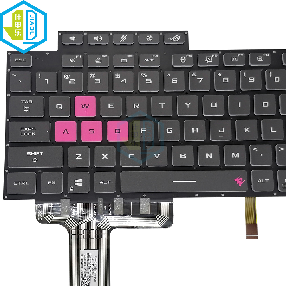 US English LA Latin RGB Backli - Gaming Keyboard Asus recension och pris