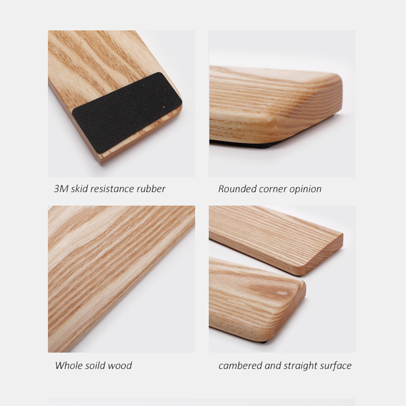 Kashcy solid Ashtree wooden pa - Wrist Rest Wood recension och pris